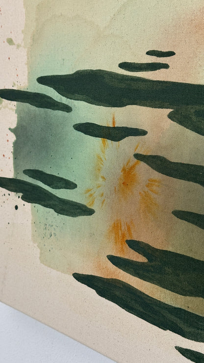 Mar de Colores – "a golden sunset holds our world in pause"