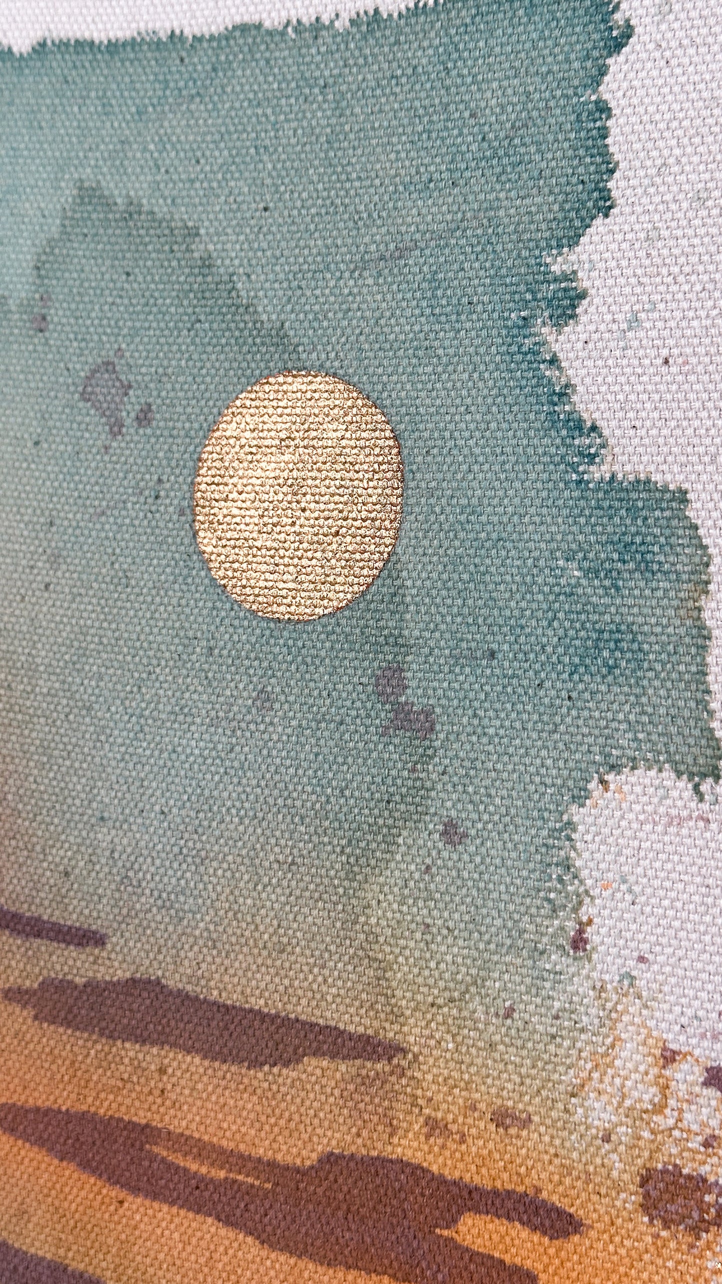 Mar de Colores – Monet’s Sunrise in Liquid Gold