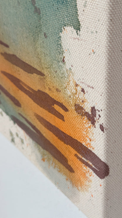 Mar de Colores – Monet’s Sunrise in Liquid Gold