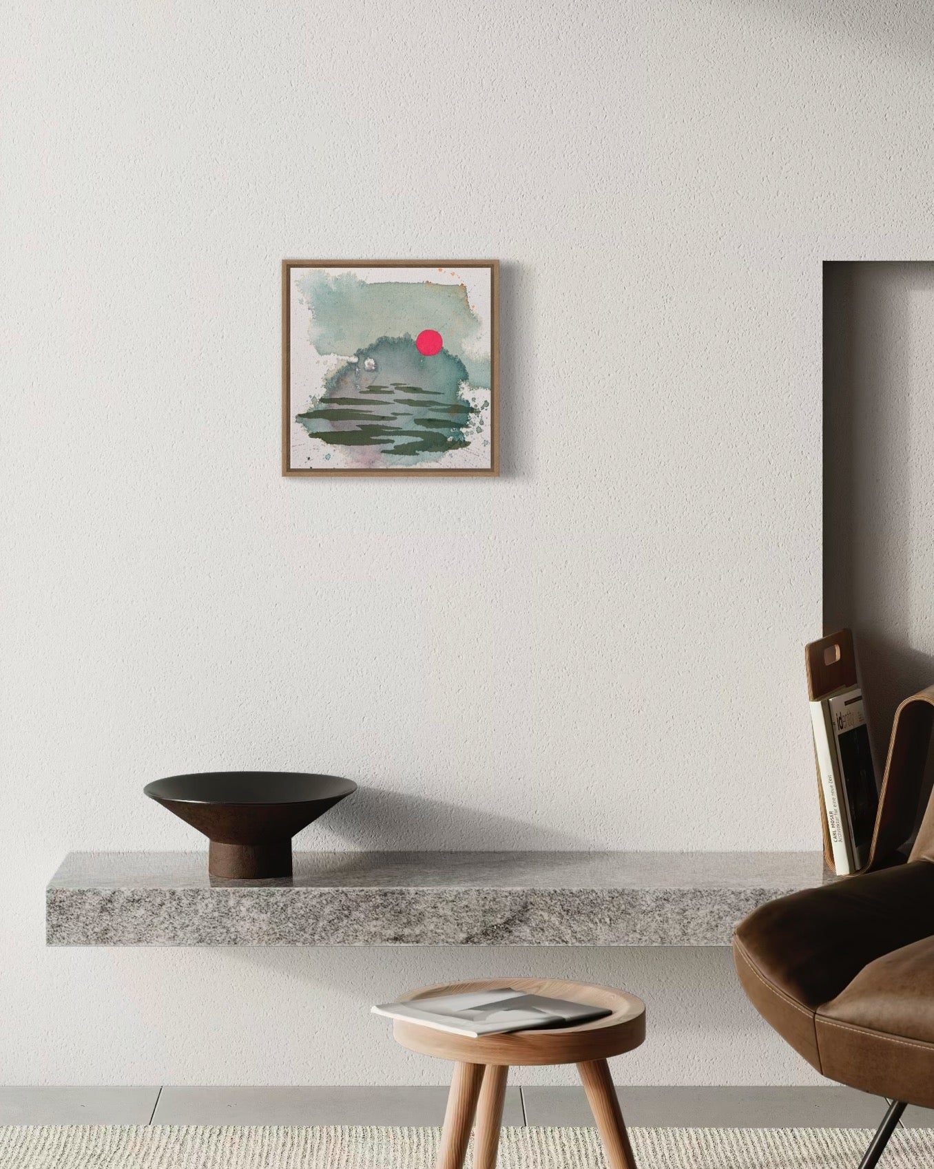 Mar de Colores – Monet’s Sunrise in Eclectic Pink